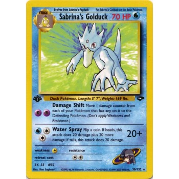 Sabrina”s Golduck (Gym Challenge 30/132) (Rare) English - Near Mint