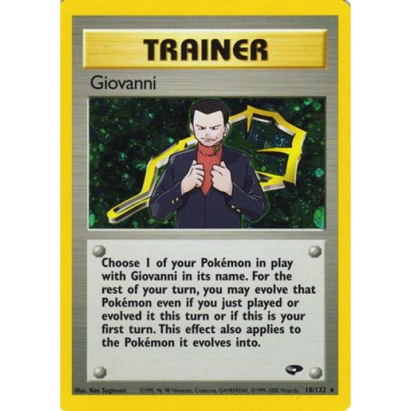 Giovanni (Gym Challenge 104/132) (Rare) English - Excellent