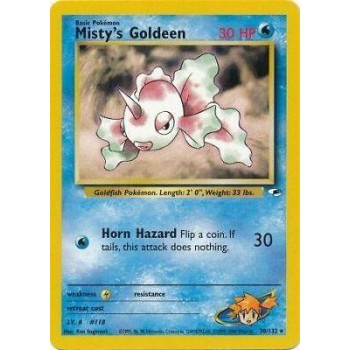 Misty”s Goldeen (Gym Heroes 30/132) (Rare) English - Excellent