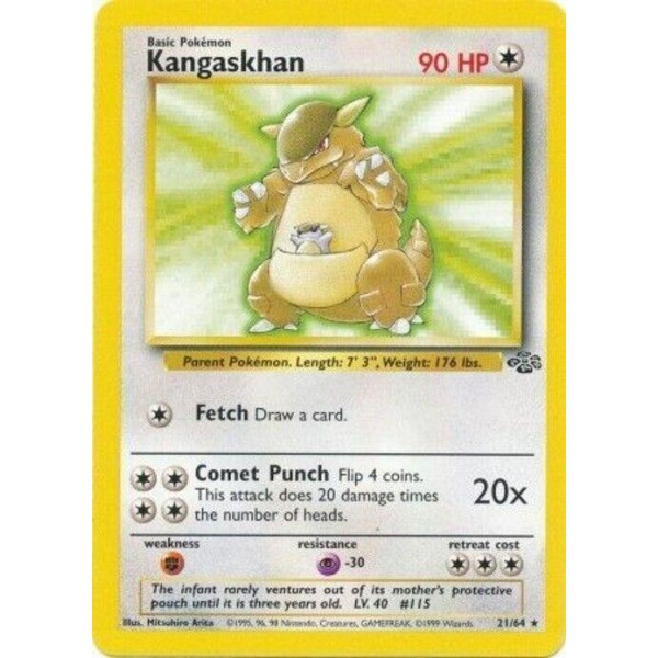 Kangaskhan (Jungle 21/64) (Rare) English - Near Mint