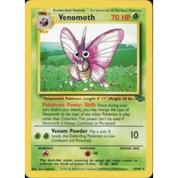 Venomoth (Jungle 29/64) (Rare) English - Good