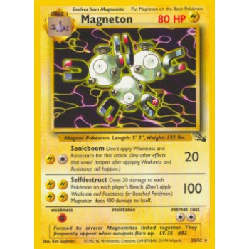 Magneton (Fossil 26/62) (Rare) English - Good