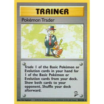 Pokémon Trader (Base Set 2 106/130) (Rare) English - Played