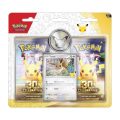 Pokémon TCG: 30th Celebration Anniversary - 2 Booster Blister ( Eevee )
