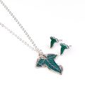 Σετ Κοσμημάτων: The Lord of the Rings - Leaf of Lorien Gift Set (Κολιέ Και Σκουλαρίκια) 