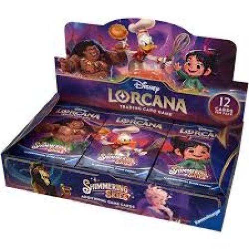 Disney Lorcana TCG - Shimmering Skies Booster Box (24 Boosters)