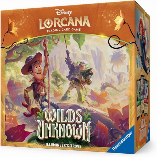 Disney Lorcana TCG – Wilds Unknown Illumineer”s Trove (8 Boosters)