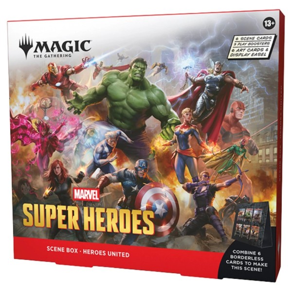Magic: The Gathering: Marvel Super Heroes - Scene Box - Heroes United