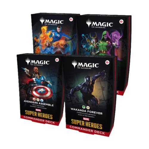 Magic: The Gathering - Marvel Super Heroes Commander Deck Display