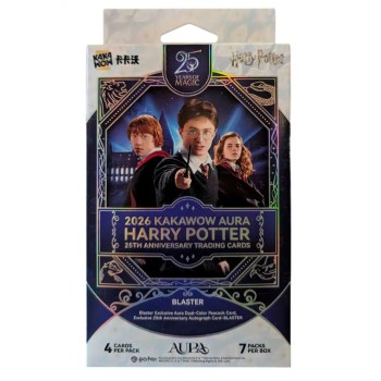 Harry Potter Trading Cards: 25th Anniversary AURA 2026 - Blaster Box