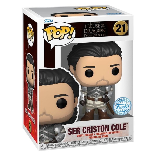 Funko POP! Television : House of the Dragon - Ser Criston Cole Exclusive Edition #21