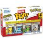 Funko Bitty POP! Pokémon series 1 (4-Pack) - Συλλεκτικές Φιγούρες Pikachu, Vaporeon, Caterpie & Cubone