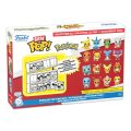 Funko Bitty POP! Pokémon  Series 2 (4-Pack)  - Συλλεκτικές Φιγούρες Charmander, Jolteon , Lapras & Ratata