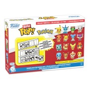 Funko Bitty POP! Pokémon  Series 2 (4-Pack)  - Συλλεκτικές Φιγούρες Charmander, Jolteon , Lapras & Ratata