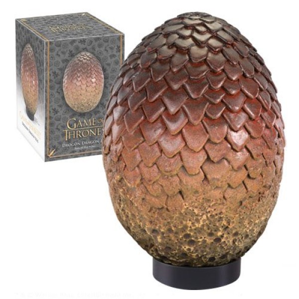 Replica Dragon Egg : Game of Thrones - Drogon 20 cm