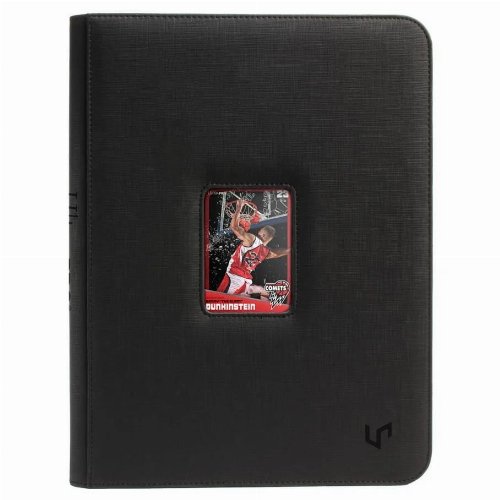 Ultra PRO 9-Pocket Zippered Window Premium PRO-Binder : Black - 180 Cards