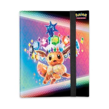 Like New - Άλμπουμ Καρτών Pokémon TCG: Scarlet & Violet - Prismatic Evolutions 9-Pocket Binder 378 Θέσεων