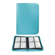 Like New - Άλμπουμ Καρτών Ultra Pro: Vivid Light Blue 9-Pocket Zippered PRO-Binder 360 Θέσεων