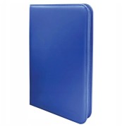 Light Used - Άλμπουμ Καρτών Ultra Pro: Vivid Blue 9-Pocket Zippered PRO-Binder 360 Θέσεων