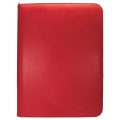 Like New - Άλμπουμ Καρτών Ultra Pro: Vivid Red 9-Pocket Zippered PRO-Binder 360 Θέσεων