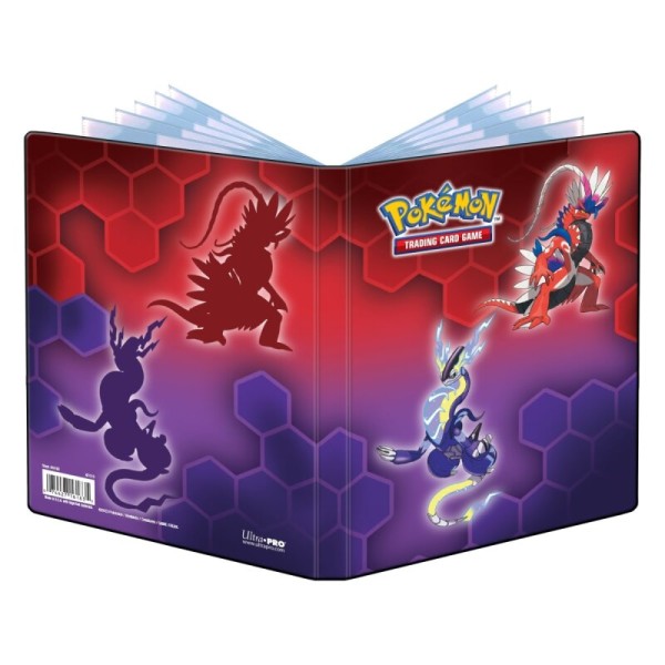 Άλμπουμ Καρτών Ultra PRO: Pokémon - Koraidon & Miraidon 4-Pocket Portfolio (80 Κανονικές & 4 Μεγάλες θεσεις)