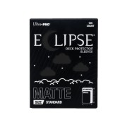 Ultra PRO Eclipse Gloss Standard Deck Protector Sleeves : Jet Black (105 Τμχ)