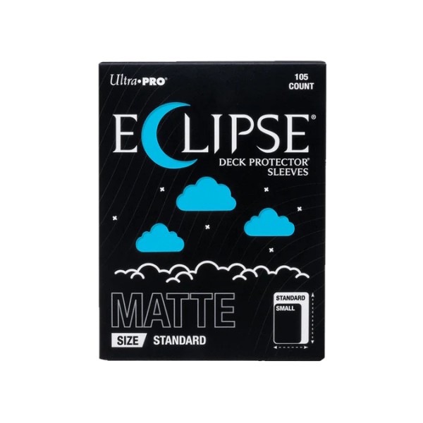 Ultra PRO Eclipse Matte Standard Deck Protector Sleeves : Sky Blue (105 Τμχ)