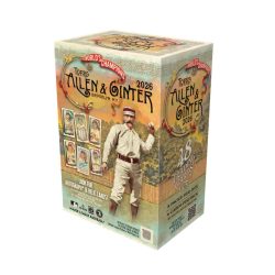 Sports Trading Cards Topps Allen & Ginter Baseball 2026 – Value Box (8 Packs) – English