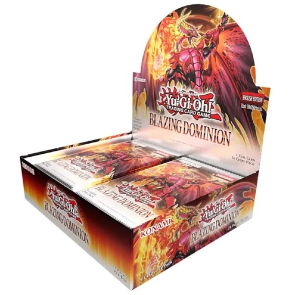 Yu-Gi-Oh! TCG -Blazing Dominion - Booster Box Display (24 Boosters Packs)