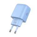 Φορτιστής Τοίχου Tech-Protect NCA30 30W με USB-C PD & USB-A QC 3.0 - Baby Blue
