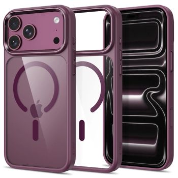 Σκληρή Θήκη Tech-Protect MagMat MagSafe CC για Apple iPhone 17 Pro Max / 18 Pro Max - Dark Cherry / Clear