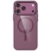 Σκληρή Θήκη Tech-Protect MagMat MagSafe CC για Apple iPhone 17 Pro Max / 18 Pro Max - Dark Cherry / Clear