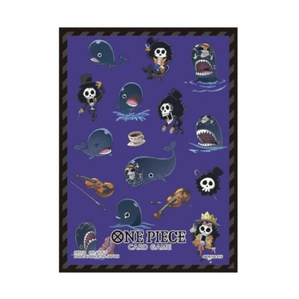 Bandai Namco: One Piece TCG Official Limited vol. 14 Standard Sleeves - Brook & Laboon  (70 Sleeves)
