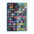 Mad Monkey: Scratch Poster  - Top 100  80s & 90s Movies