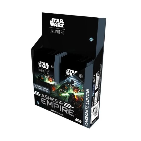 Star Wars: Unlimited - Ashes of the Empire Carbonite Booster Display - English (12 packs)