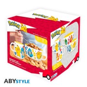 Σετ Πρωινού Pokemon ABYSTYLE – Pikachu & Kanto Starters (Κούπα 330ml & Μπολ Δημητριακών 690ml)
