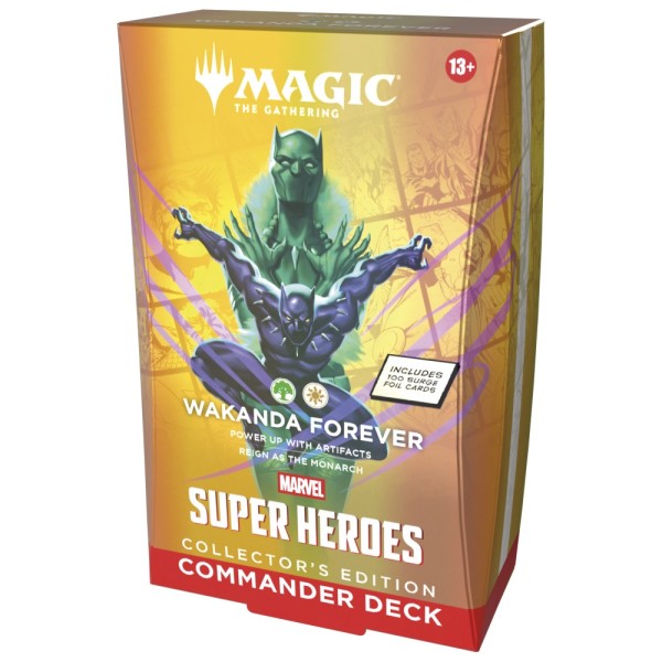 Magic: The Gathering - Marvel Super Heroes Collector Commander Deck : Wakanda Forever