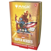 Magic: The Gathering - Marvel Super Heroes Collector Commander Deck Display