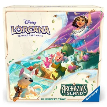 Disney Lorcana TCG– Archazia”s Island: Illumineer”s Trove (8 Boosters)