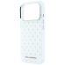 Σκληρή Θήκη Karl Lagerfeld IML Rhinestones  MagSafe για iPhone 18 Pro Max - White