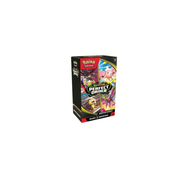 Pokémon TCG: Mega Evolution  Perfect Order  – Booster Bundle (6 Boosters)
