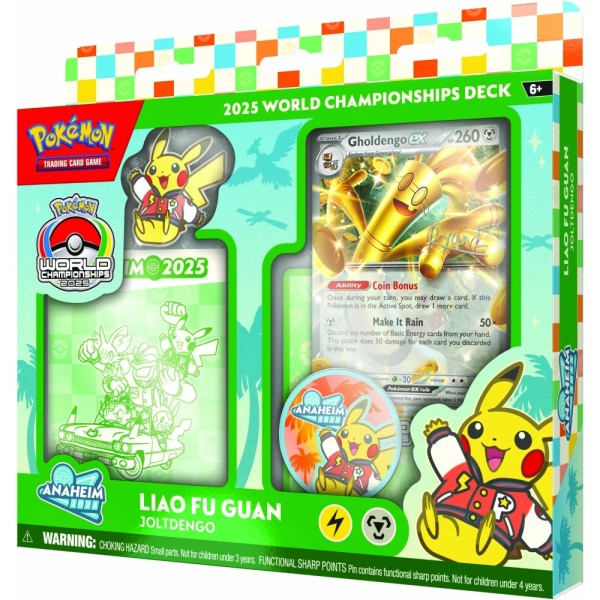 Pokemon TCG: 2025 World Championship Deck Box - Gholdengo