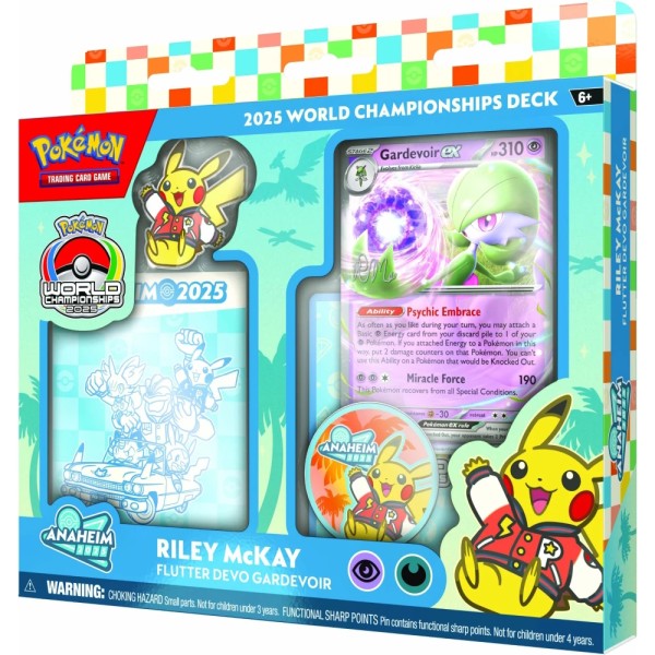 Pokemon TCG: 2025 World Championship Deck Box - Ksi”s Gardevoir