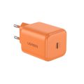 Φορτιστής Ugreen με Θύρα USB-C 45W Fast Charge - Orange
