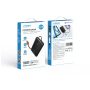 Power Bank Veger W1189-K1C 10000mAh 22.5W Fast Charging με Ενσωματωμένο Καλώδιο USB-C – Black
