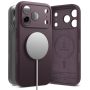 Θήκη Σιλικόνης Ringke Silicone Magnetic με MagSafe για Apple iPhone 17 Pro / 18 Pro - BURGUNDY