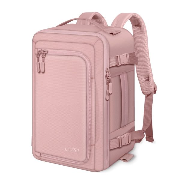 Σακίδιο Πλάτης Καμπίνας Tech-Protect Defender S50 20L για Laptop έως 15.6” - Ryanair / Wizz Air - Dusty Pink
