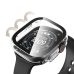 Σετ 2 Θηκών Tech-Protect Defense με Τζαμάκι για Apple Watch Ultra 1 / 2 / 3 / 4 49mm - Black & Clear
