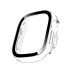 Σετ 2 Θηκών Tech-Protect Defense με Τζαμάκι για Apple Watch Ultra 1 / 2 / 3 / 4 49mm - Titanium & Clear