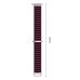 Λουράκι Υφασμάτινο Tech-Protect Nylon Pro για Apple Watch 44/45/46/49mm - Deep Burgundy